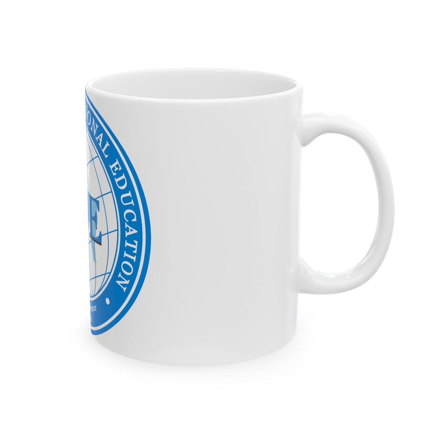 Council on Occupational Education (U.S. Navy) White Coffee Mug-The Sticker Space