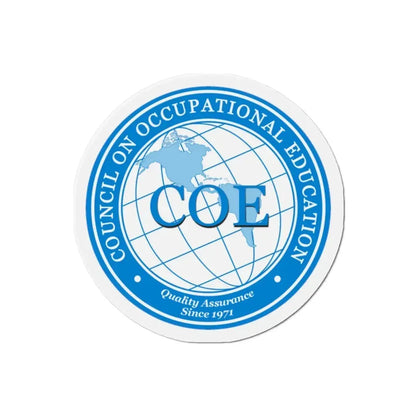 Council on Occupational Education (U.S. Navy) Refrigerator Magnet 2 Inch - The Sticker Space