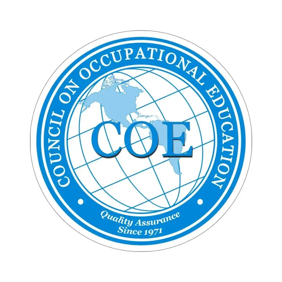 Council on Occupational Education (U.S. Navy) STICKER Vinyl Die-Cut Decal - The Sticker Space