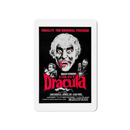 COUNT DRACULA 1970 Movie Poster - Refrigerator Magnet 5 Inch - The Sticker Space