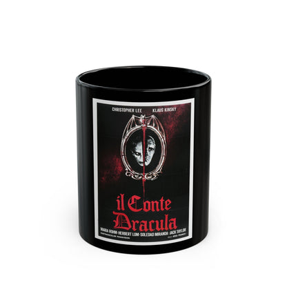 COUNT DRACULA (3) 1970 Movie Poster - Black Coffee Mug-11oz-The Sticker Space