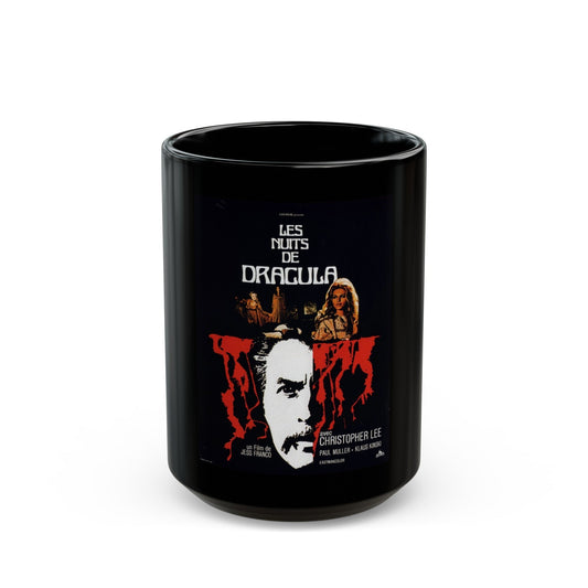 COUNT DRACULA (4) 1970 Movie Poster - Black Coffee Mug-15oz-The Sticker Space