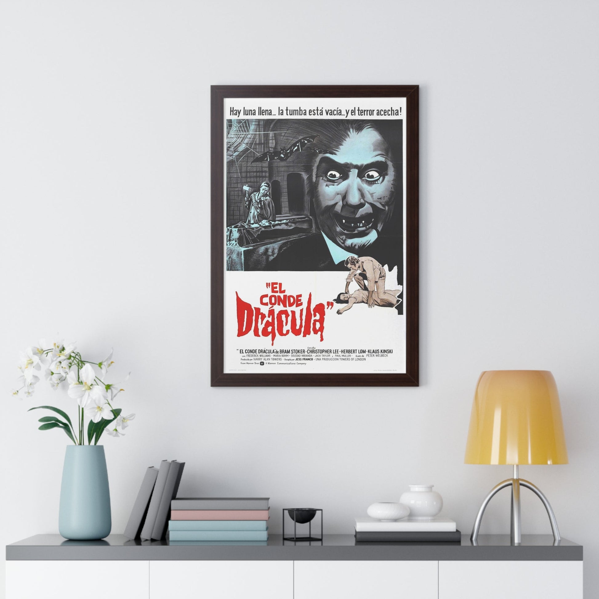 COUNT DRACULA (FRANCO) 1970 - Framed Movie Poster-The Sticker Space