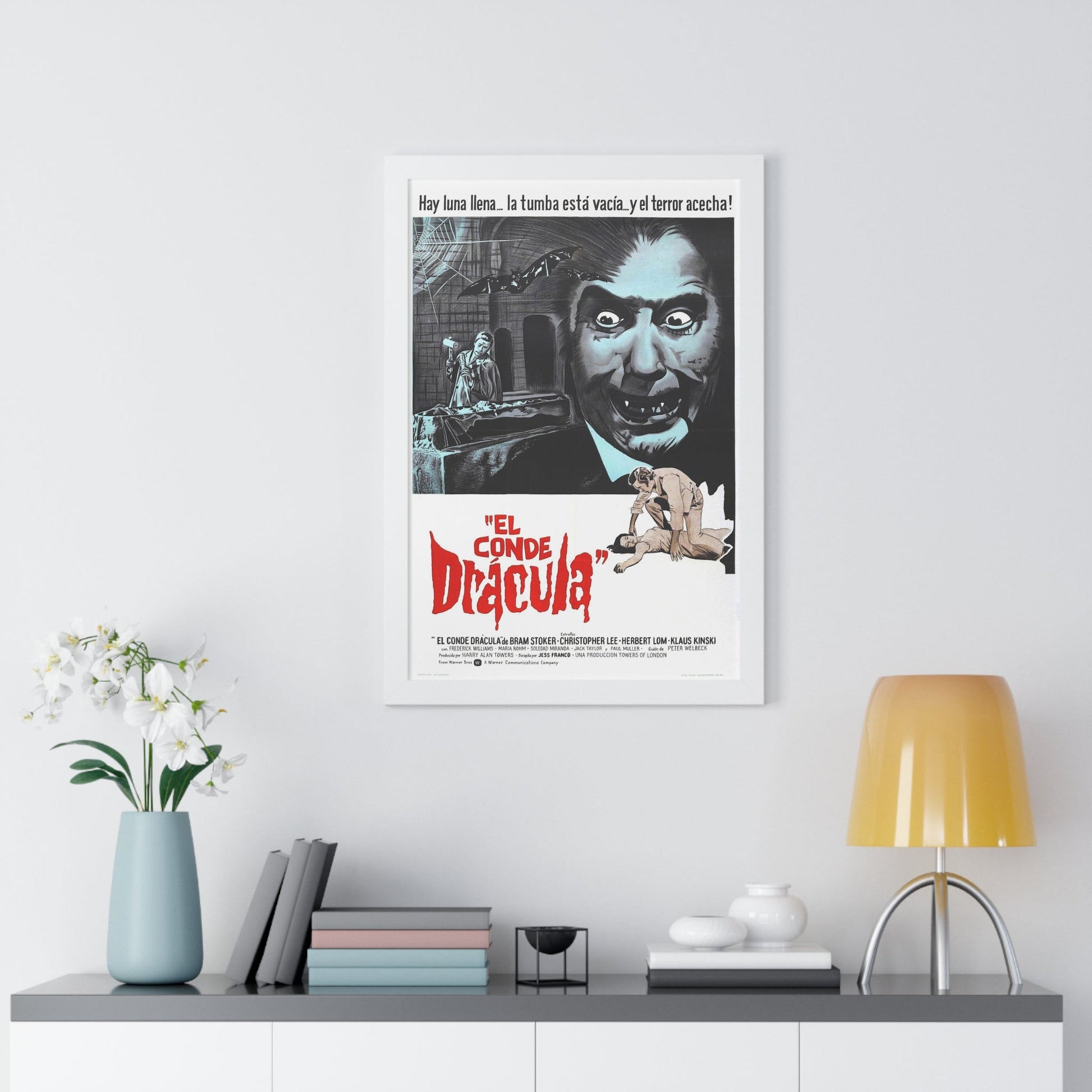 COUNT DRACULA (FRANCO) 1970 - Framed Movie Poster-The Sticker Space