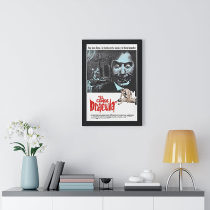 COUNT DRACULA (FRANCO) 1970 - Framed Movie Poster-The Sticker Space