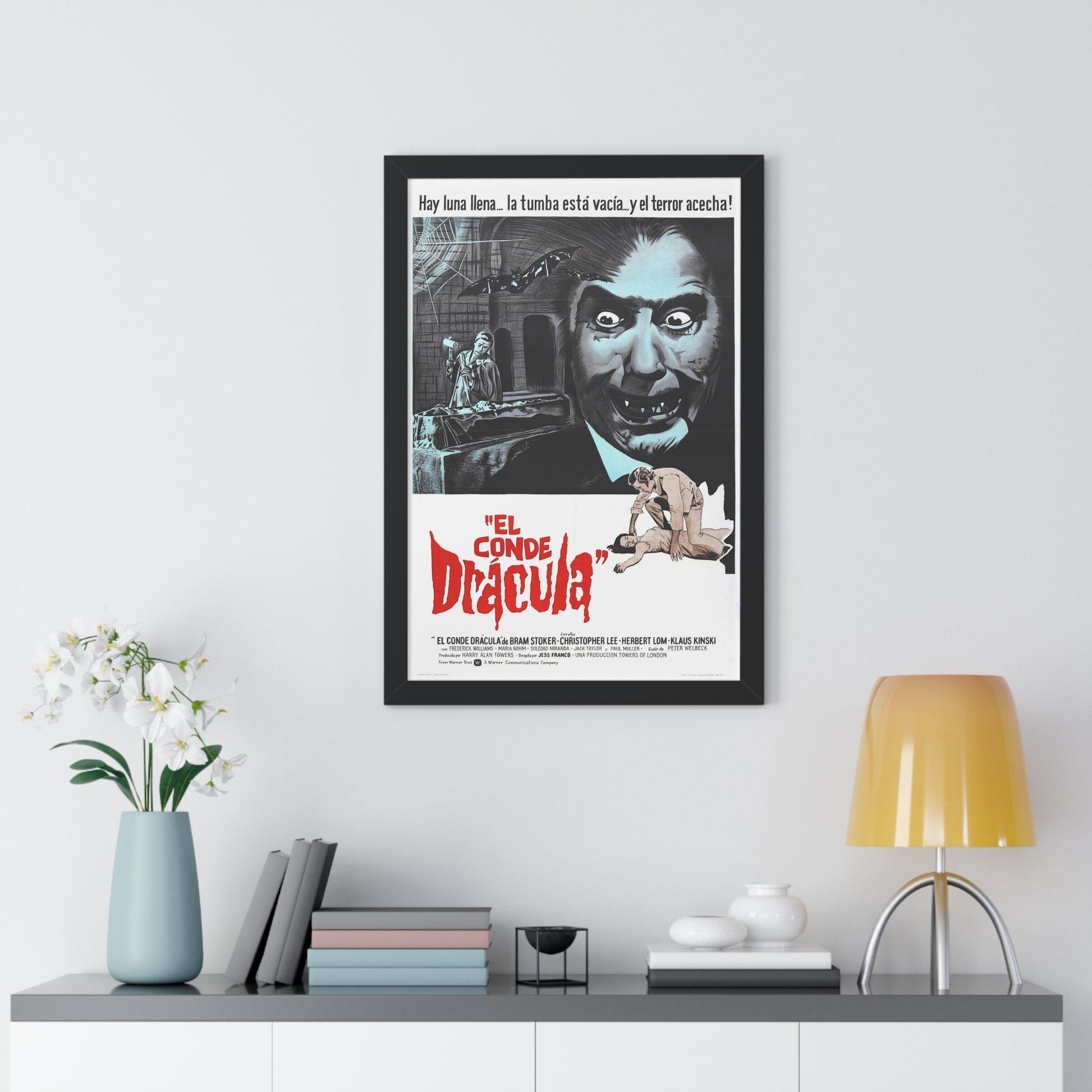 COUNT DRACULA (FRANCO) 1970 - Framed Movie Poster-The Sticker Space