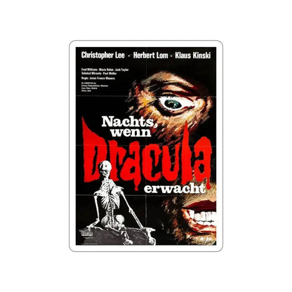 COUNT DRACULA (FRANCO) 2 1970 Movie Poster STICKER Vinyl Die-Cut Decal 3 Inch - The Sticker Space