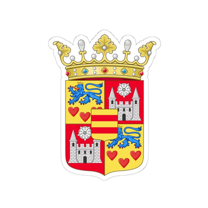 Count of Rosenborg (Denmark) (Coat of Arms) STICKER Vinyl Kiss-Cut Decal 6 Inch White - The Sticker Space