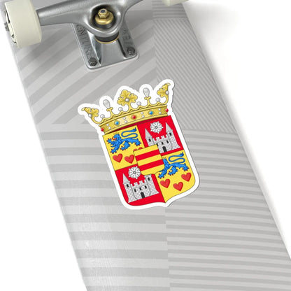 Count of Rosenborg (Denmark) (Coat of Arms) STICKER Vinyl Kiss-Cut Decal - The Sticker Space