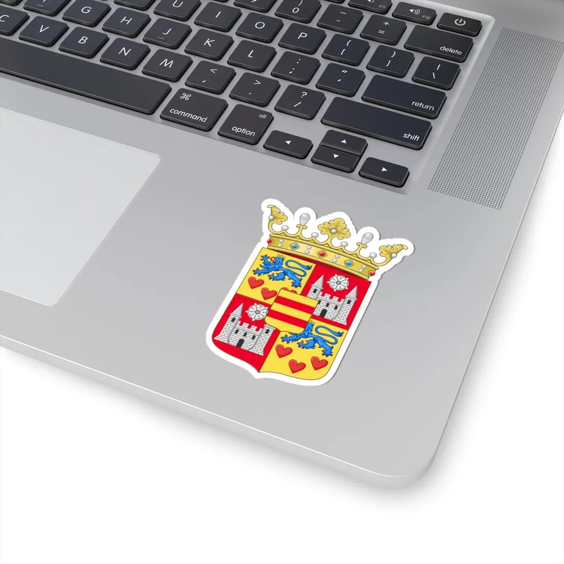 Count of Rosenborg (Denmark) (Coat of Arms) STICKER Vinyl Kiss-Cut Decal - The Sticker Space
