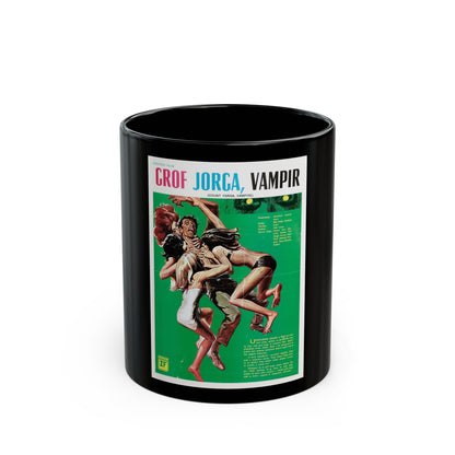 COUNT YORGA, VAMPIRE 1970 Movie Poster - Black Coffee Mug-11oz-The Sticker Space