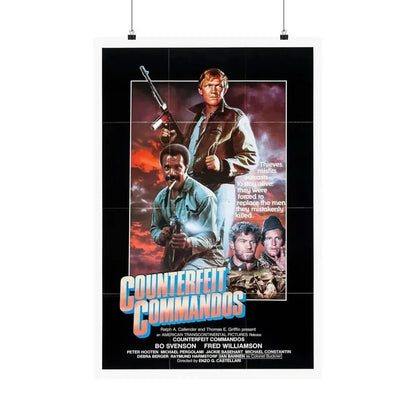 COUNTERFEIT COMMANDOS (THE INGLORIOUS BASTARDS) 1978 - Paper Movie Poster 20″ x 30″ Matte - The Sticker Space
