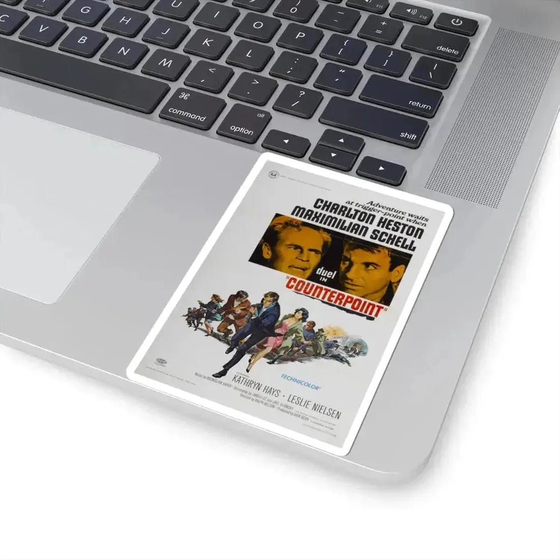 Counterpoint 1967 Movie Poster - STICKER Vinyl Kiss-Cut Decal - The Sticker Space