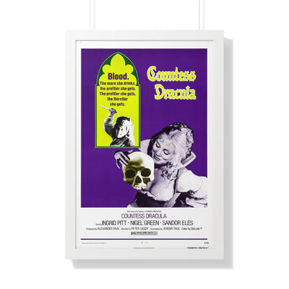 COUNTESS DRACULA 1971 - Framed Movie Poster-20" x 30"-The Sticker Space