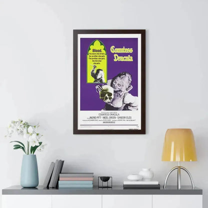 COUNTESS DRACULA 1971 - Framed Movie Poster - The Sticker Space