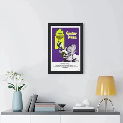 COUNTESS DRACULA 1971 - Framed Movie Poster - The Sticker Space