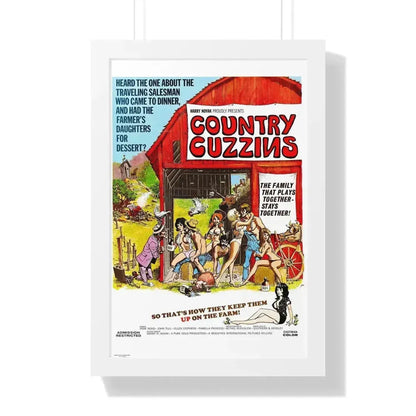 COUNTRY CUZZINS 1972 - Framed Movie Poster - The Sticker Space