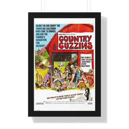 COUNTRY CUZZINS 1972 - Framed Movie Poster - The Sticker Space