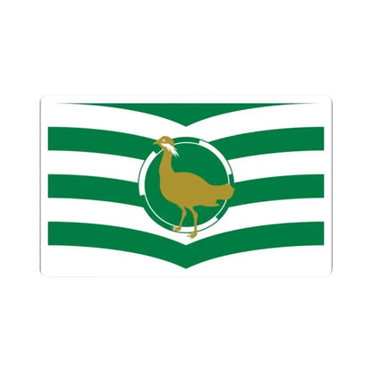 County Flag of Wiltshire (England) STICKER Vinyl Kiss-Cut Decal 2 Inch White - The Sticker Space