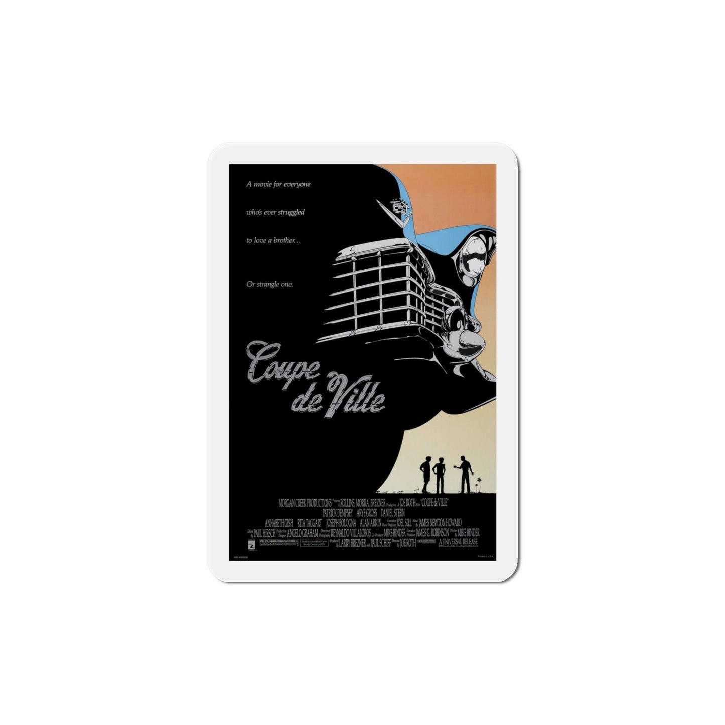 Coupe de Ville 1990 Movie Poster Die-Cut Magnet-5" x 5"-The Sticker Space