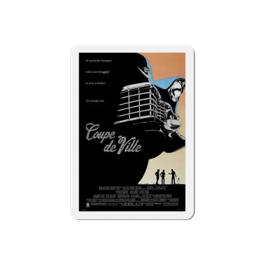 Coupe de Ville 1990 Movie Poster Refrigerator Magnet 2 Inch - The Sticker Space