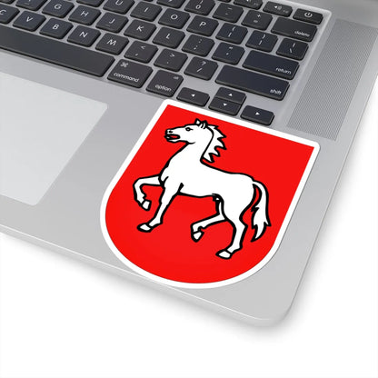 Courlevon-coat of arms (Switzerland) (Coat of Arms) STICKER Vinyl Kiss-Cut Decal - The Sticker Space