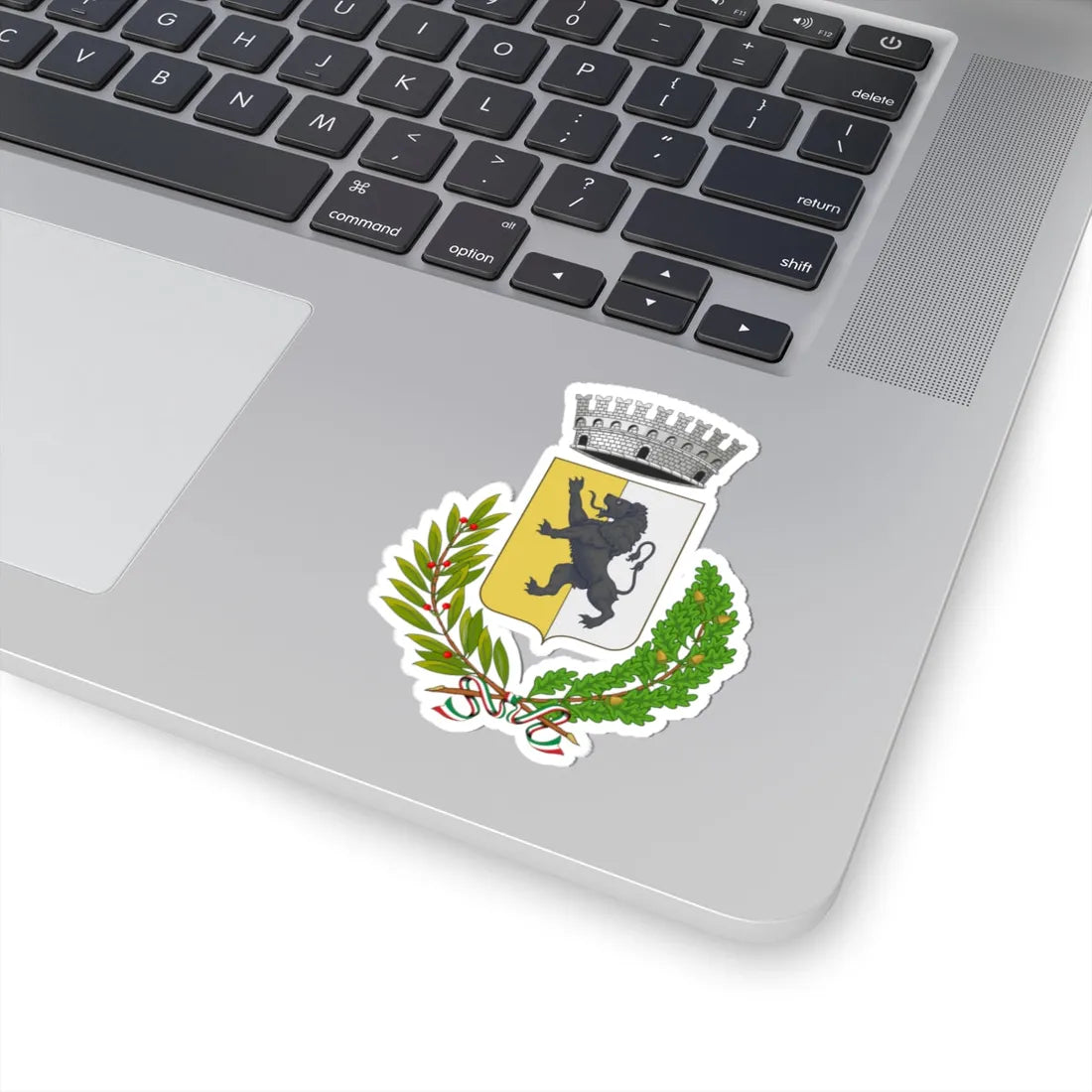 Courmayeur-Stemma (Italy) (Coat of Arms) STICKER Vinyl Kiss-Cut Decal - The Sticker Space