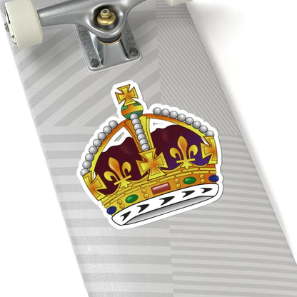 Couronne royale (United Kingdom) (Coat of Arms) STICKER Vinyl Kiss-Cut Decal - The Sticker Space