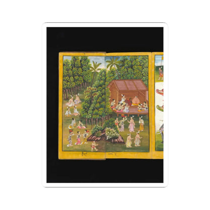 Court of King Mindon or - Royal processions, ceremonies and entertainments - 1870s–1880s v35 - STICKER Vinyl Kiss-Cut Decal
