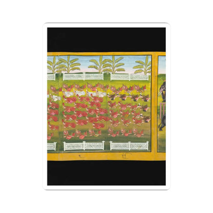 Court of King Mindon or - Royal processions, ceremonies and entertainments - 1870s–1880s v8 - STICKER Vinyl Kiss-Cut Decal