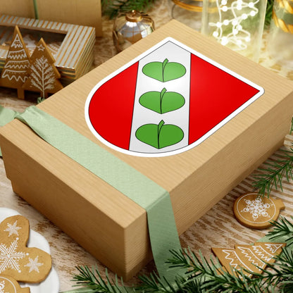 Courtelary district-coat of arms (Switzerland) (Coat of Arms) STICKER Vinyl Kiss-Cut Decal - The Sticker Space