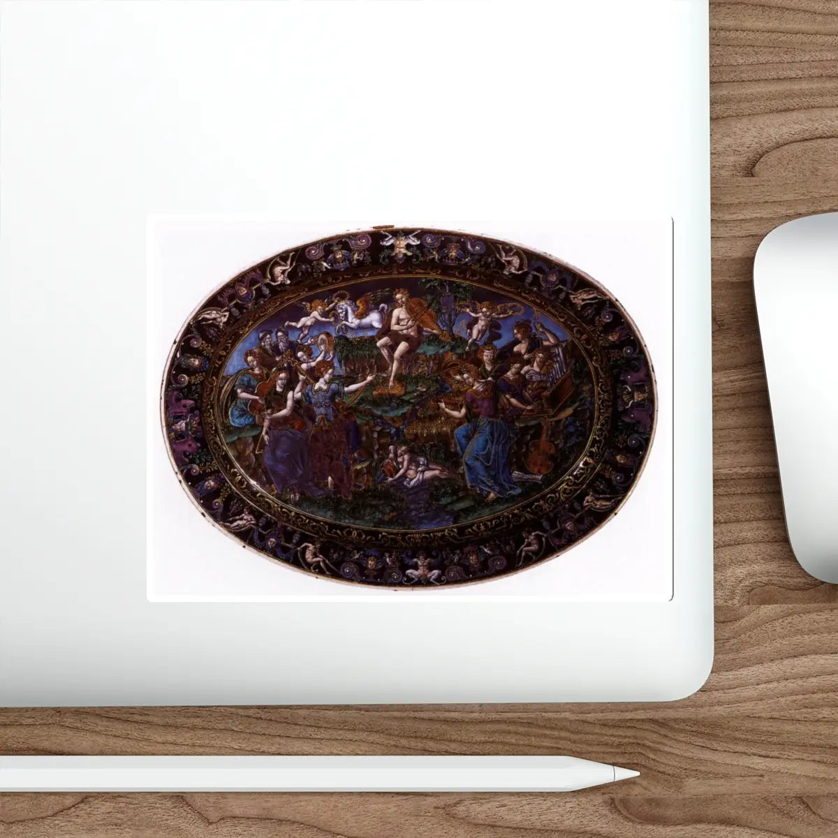 SKU:11444815182318649025 Sticker types:White Shape:Die-Cut Sizes:6" × 6"