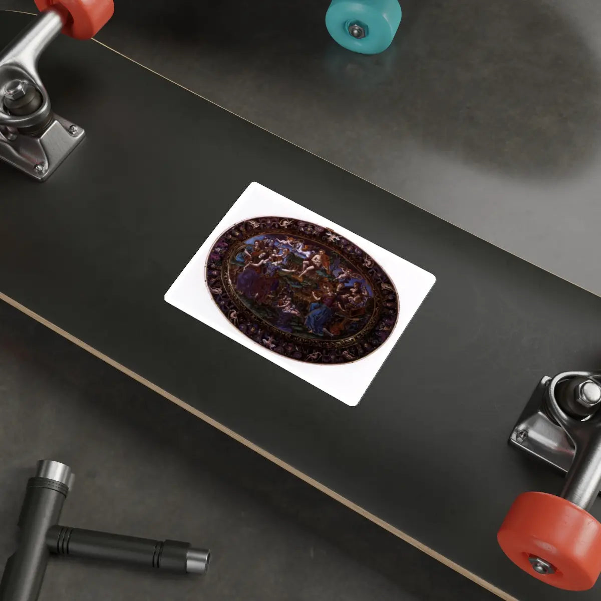 SKU:46594185786613174753 Sticker types:White Shape:Die-Cut Sizes:5" × 5"