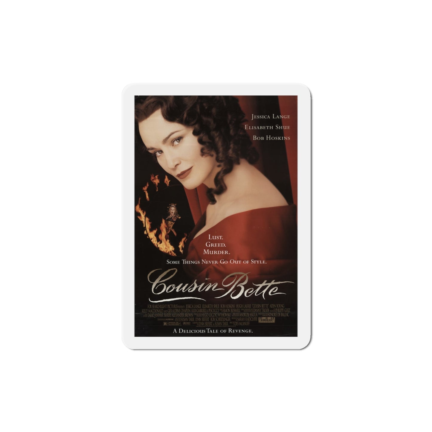 Cousin Bette 1998 Movie Poster Die-Cut Magnet-4" x 4"-The Sticker Space