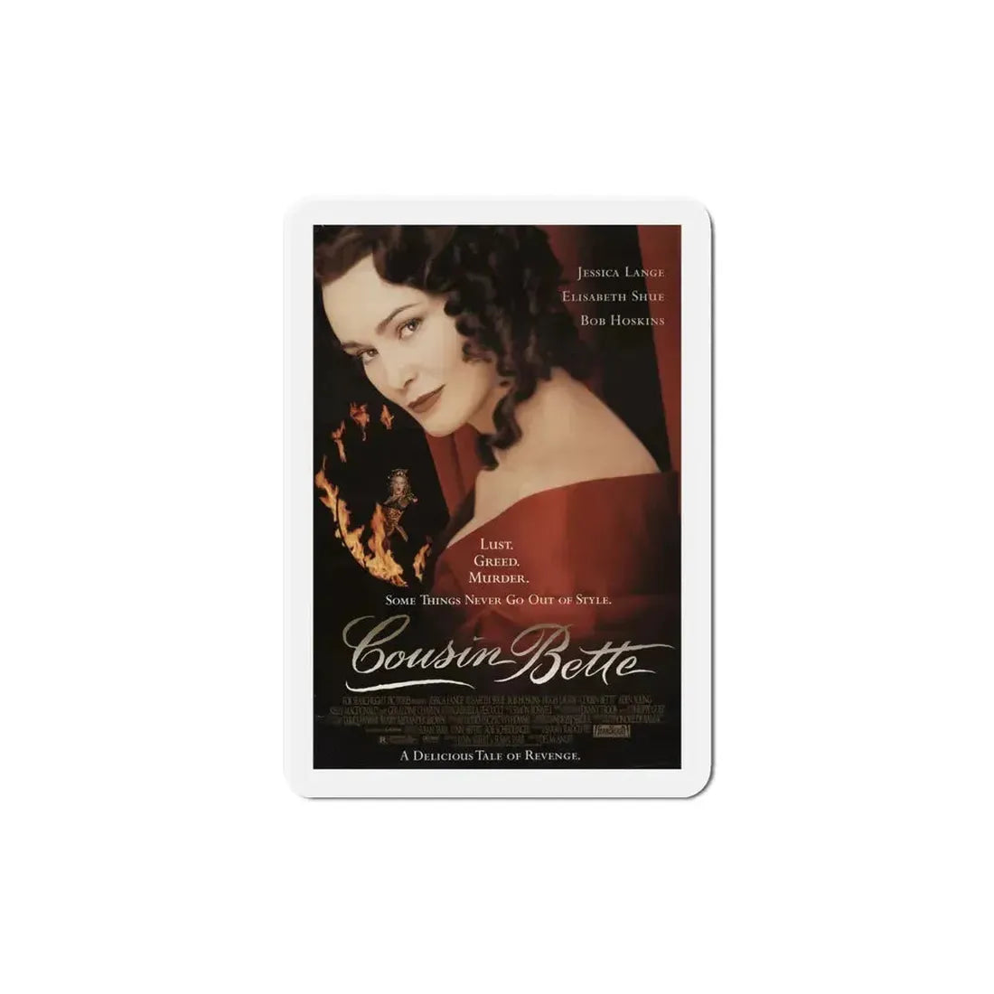 Cousin Bette 1998 Movie Poster Refrigerator Magnet 5 Inch - The Sticker Space