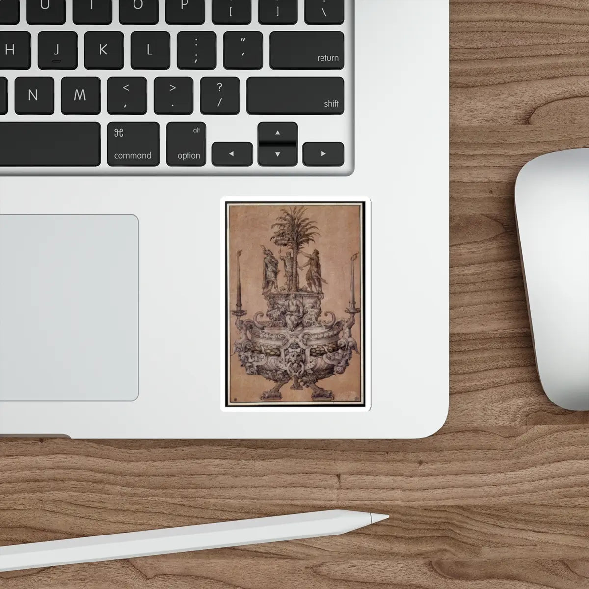 SKU:52567632953322816133 Sticker types:White Shape:Die-Cut Sizes:4" × 4"