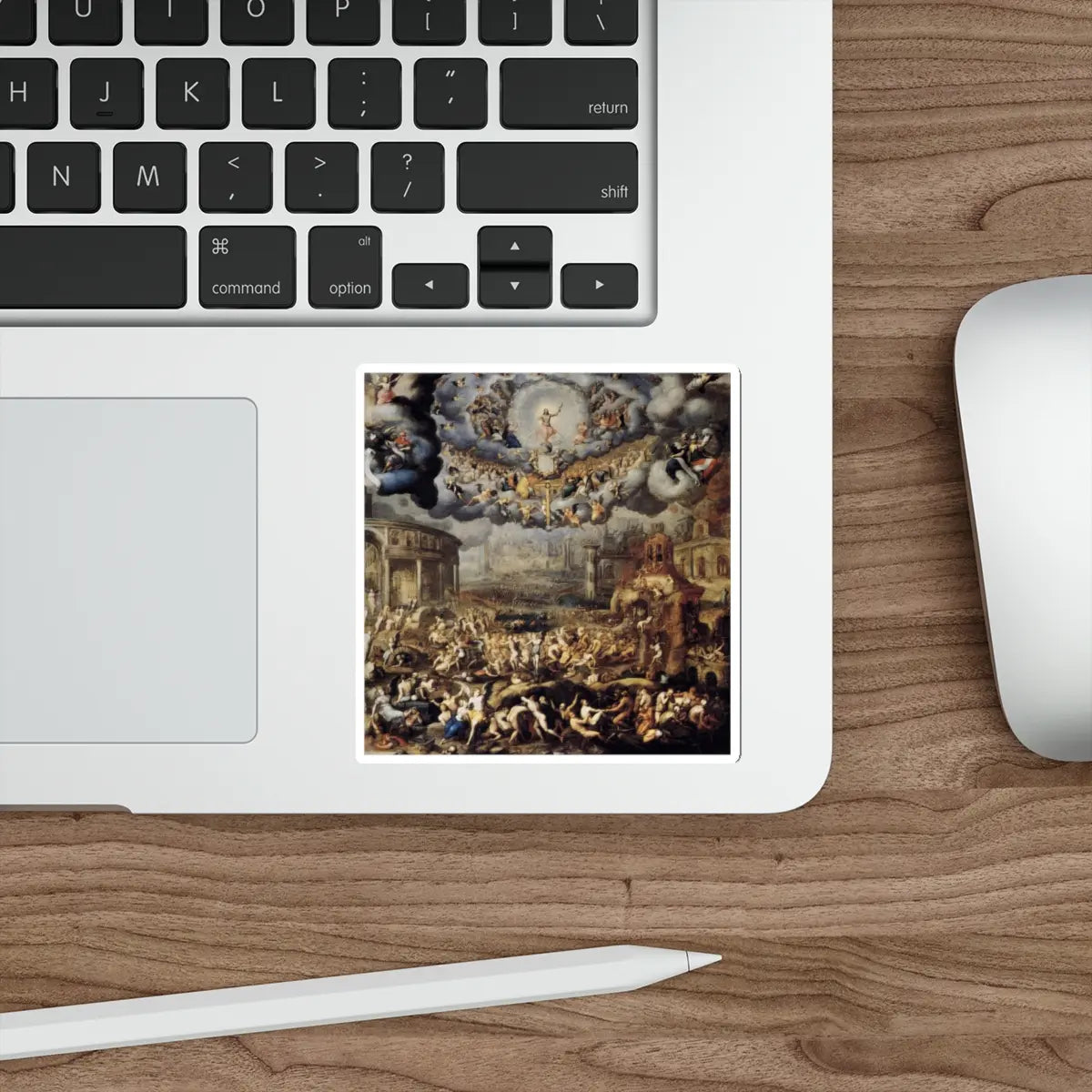 SKU:11349166944730956734 Sticker types:White Shape:Die-Cut Sizes:4" × 4"
