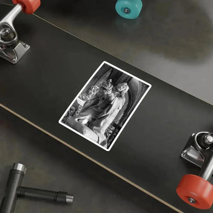 COUSTOU, Nicolas - Louis XIII Kneeling (Artwork) STICKER Vinyl Die-Cut Decal - The Sticker Space