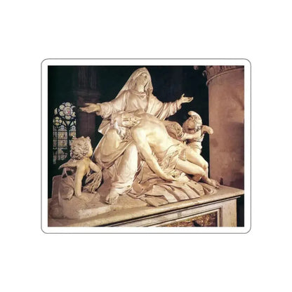 COUSTOU, Nicolas - Pieta (Artwork) STICKER Vinyl Die-Cut Decal White Die-Cut 2 Inch - The Sticker Space