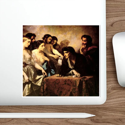 SKU:15748555150109640485 Sticker types:White Shape:Die-Cut Sizes:6" × 6"