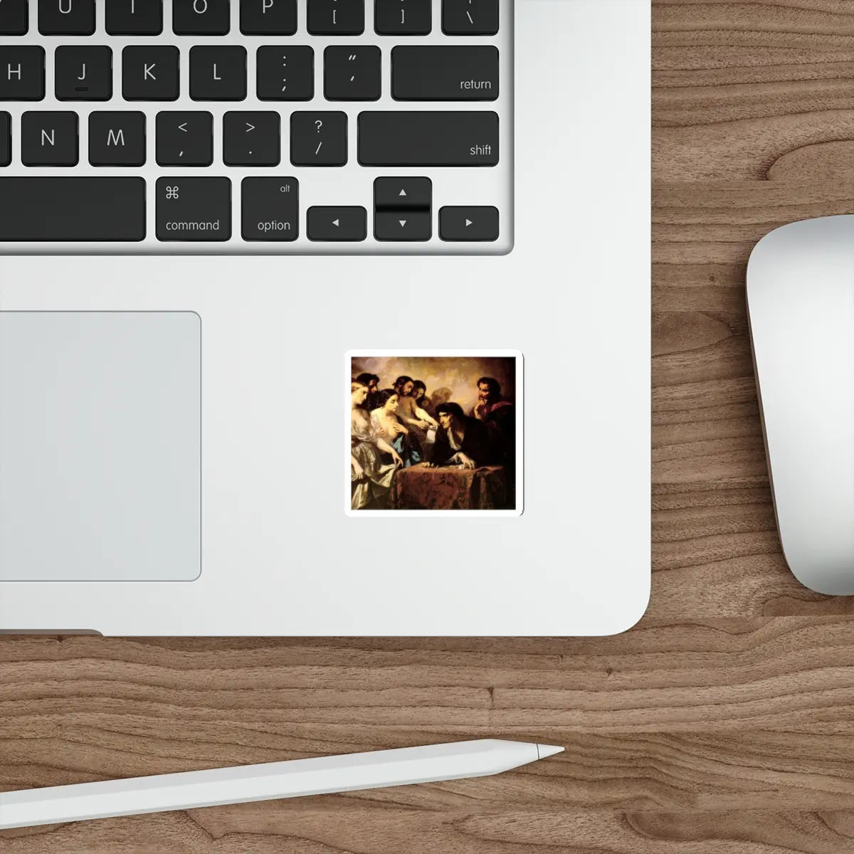 SKU:18179313924760803882 Sticker types:White Shape:Die-Cut Sizes:2" × 2"