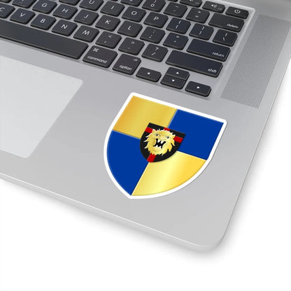 Couvin wapen (Belgium) (Coat of Arms) STICKER Vinyl Kiss-Cut Decal - The Sticker Space