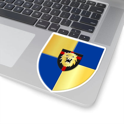Couvin wapen (Belgium) (Coat of Arms) STICKER Vinyl Kiss-Cut Decal - The Sticker Space