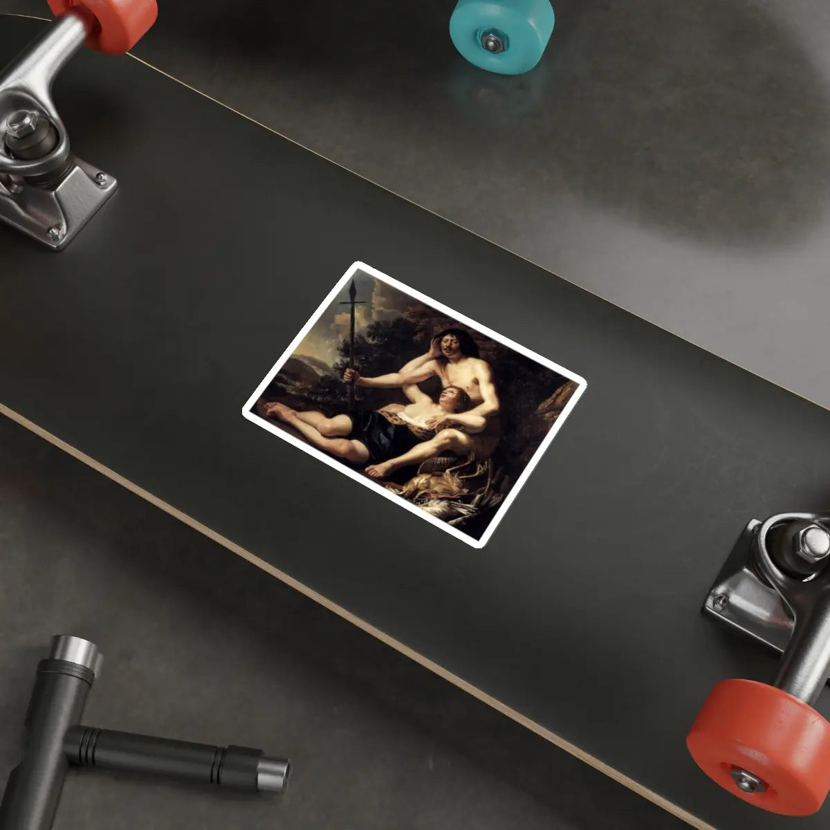 SKU:24622806103177663546 Sticker types:White Shape:Die-Cut Sizes:5" × 5"