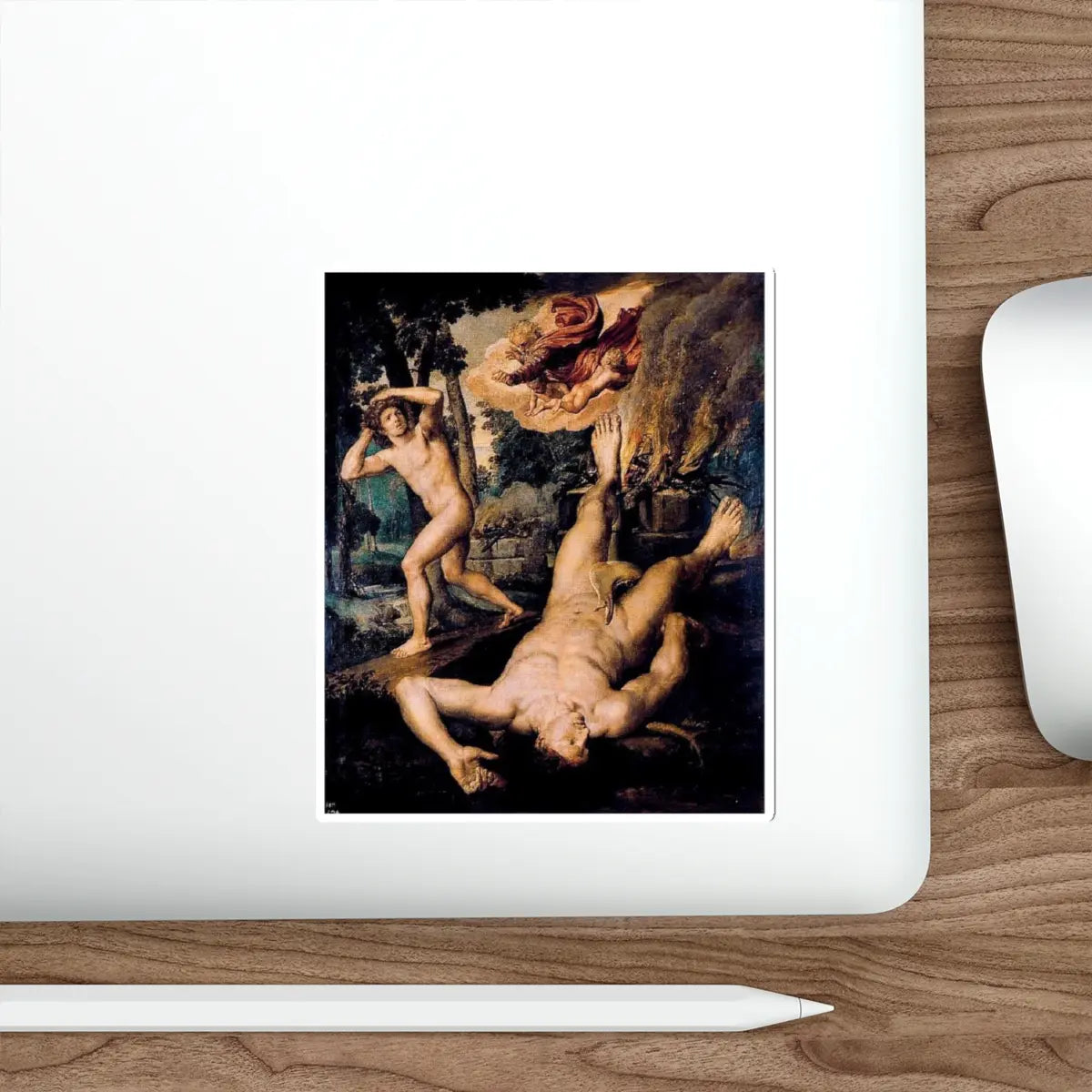 SKU:80222453865800988576 Sticker types:White Shape:Die-Cut Sizes:5" × 5"