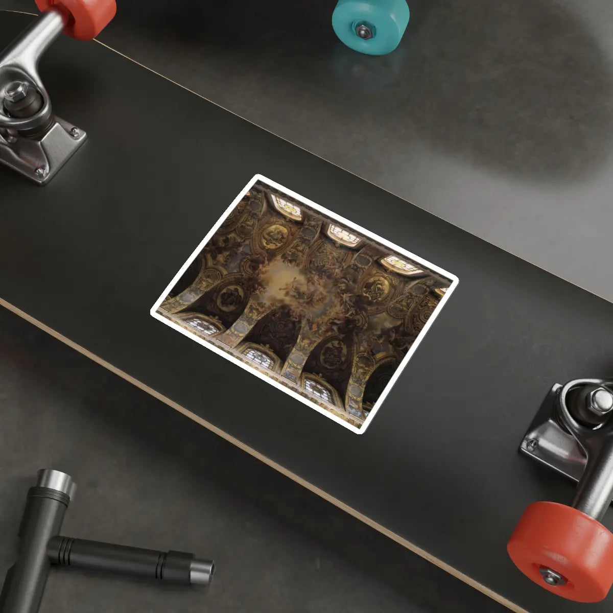 SKU:15294147604188333814 Sticker types:White Shape:Die-Cut Sizes:6" × 6"