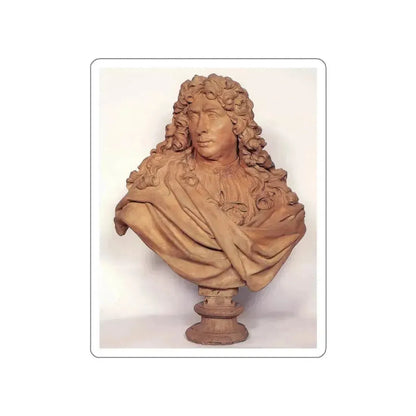 COYSEVOX, Antoine - Charles Le Brun (Artwork) STICKER Vinyl Die-Cut Decal White Die-Cut 3 Inch - The Sticker Space