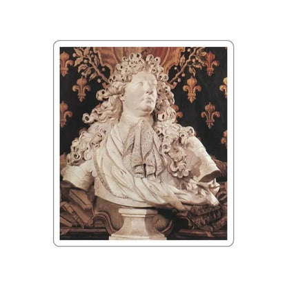COYSEVOX, Antoine - King Louis XIV (Artwork) STICKER Vinyl Die-Cut Decal White Die-Cut 2 Inch - The Sticker Space