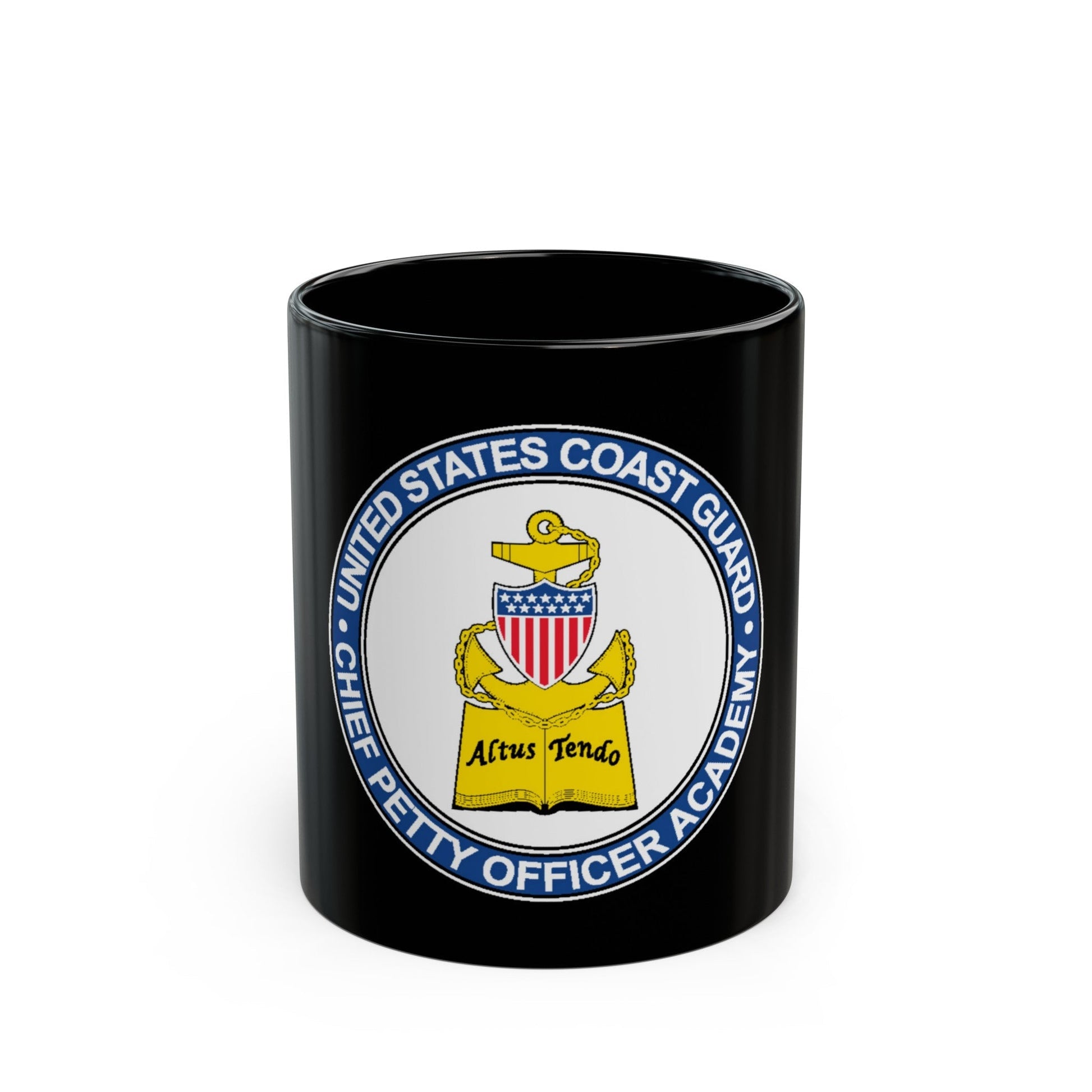 CPO Academy (U.S. Coast Guard) Black Coffee Mug-11oz-The Sticker Space