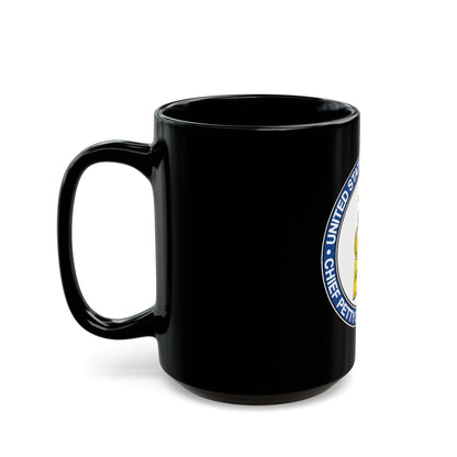 CPO Academy (U.S. Coast Guard) Black Coffee Mug-The Sticker Space